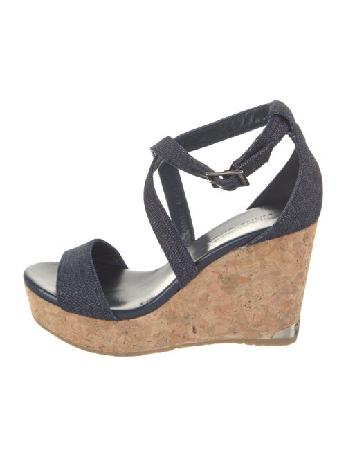Jimmy Choo Denim Sandals