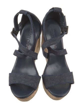 Jimmy Choo Denim Sandals