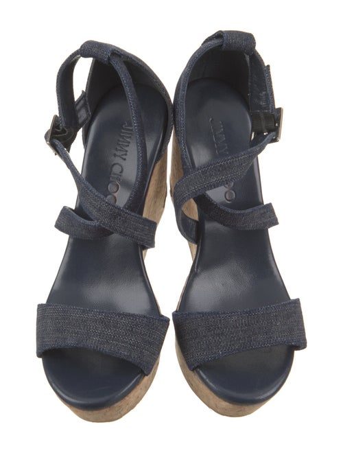 Jimmy Choo Denim Sandals
