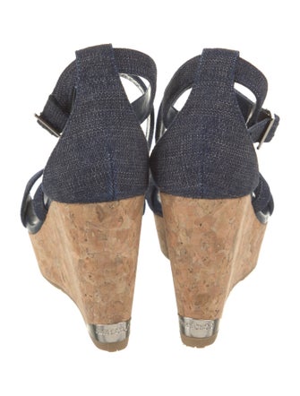 Jimmy Choo Denim Sandals