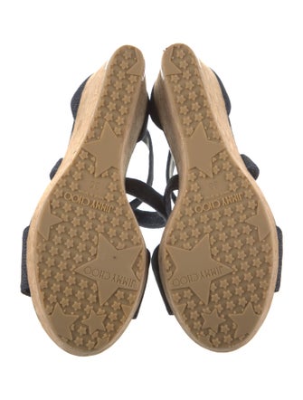 Jimmy Choo Denim Sandals