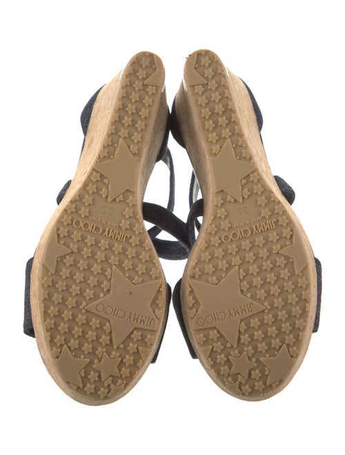 Jimmy Choo Denim Sandals