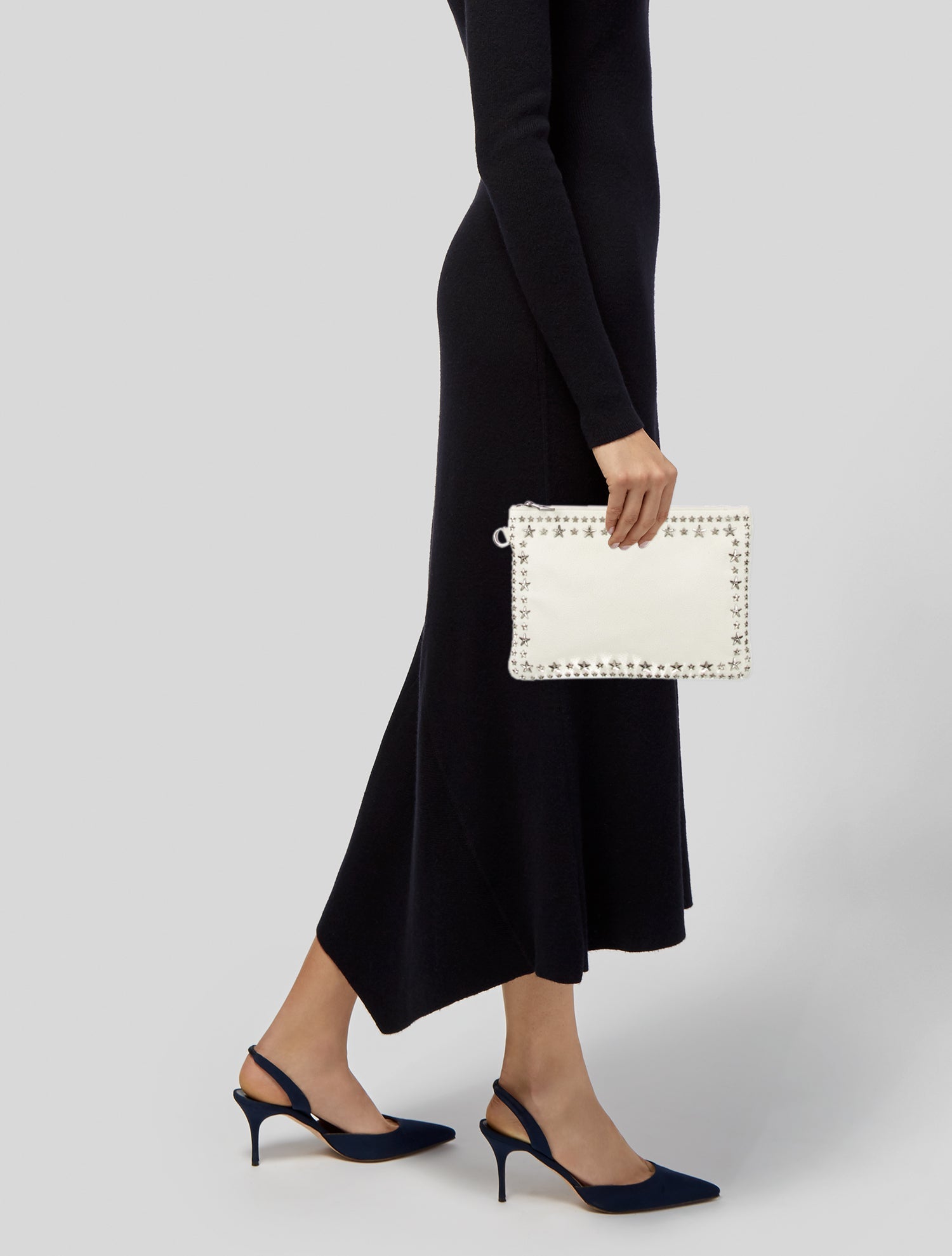 Jimmy Choo Leather Clutch