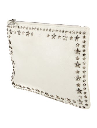 Jimmy Choo Leather Clutch