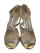 Jimmy Choo Glitter Sandals