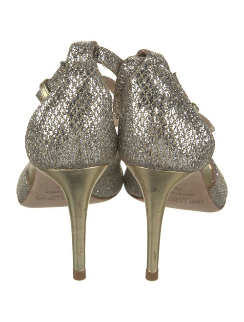 Jimmy Choo Glitter Sandals