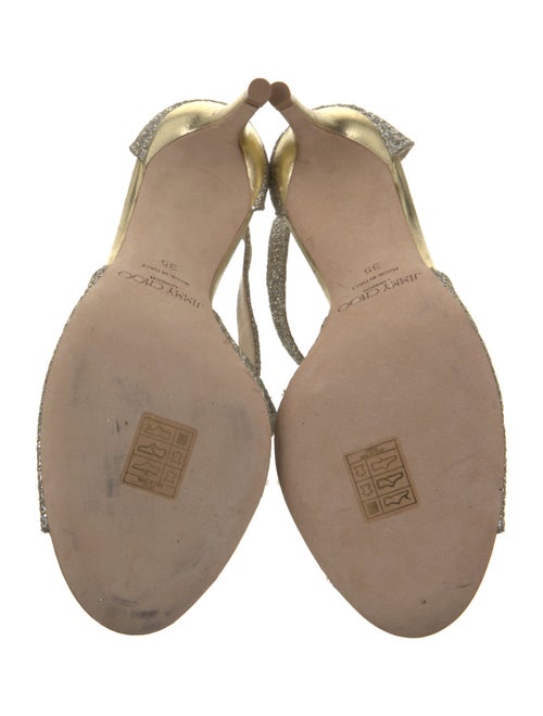 Jimmy Choo Glitter Sandals