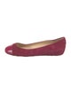 Jimmy Choo Suede Ballet Flats