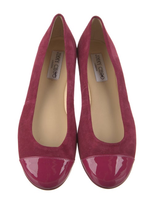 Jimmy Choo Suede Ballet Flats