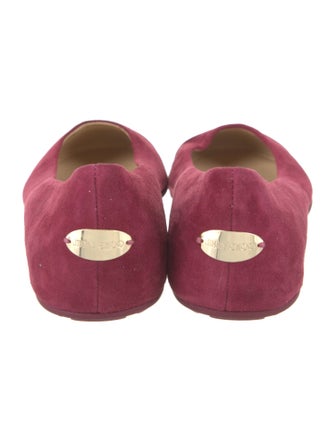 Jimmy Choo Suede Ballet Flats
