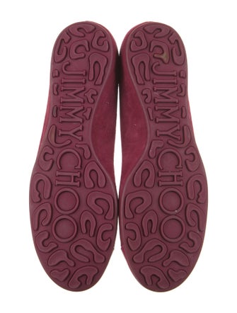 Jimmy Choo Suede Ballet Flats
