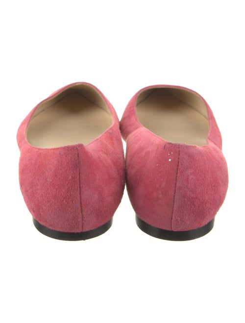 Jimmy Choo Suede Ballet Flats