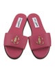 Jimmy Choo Leather Slides