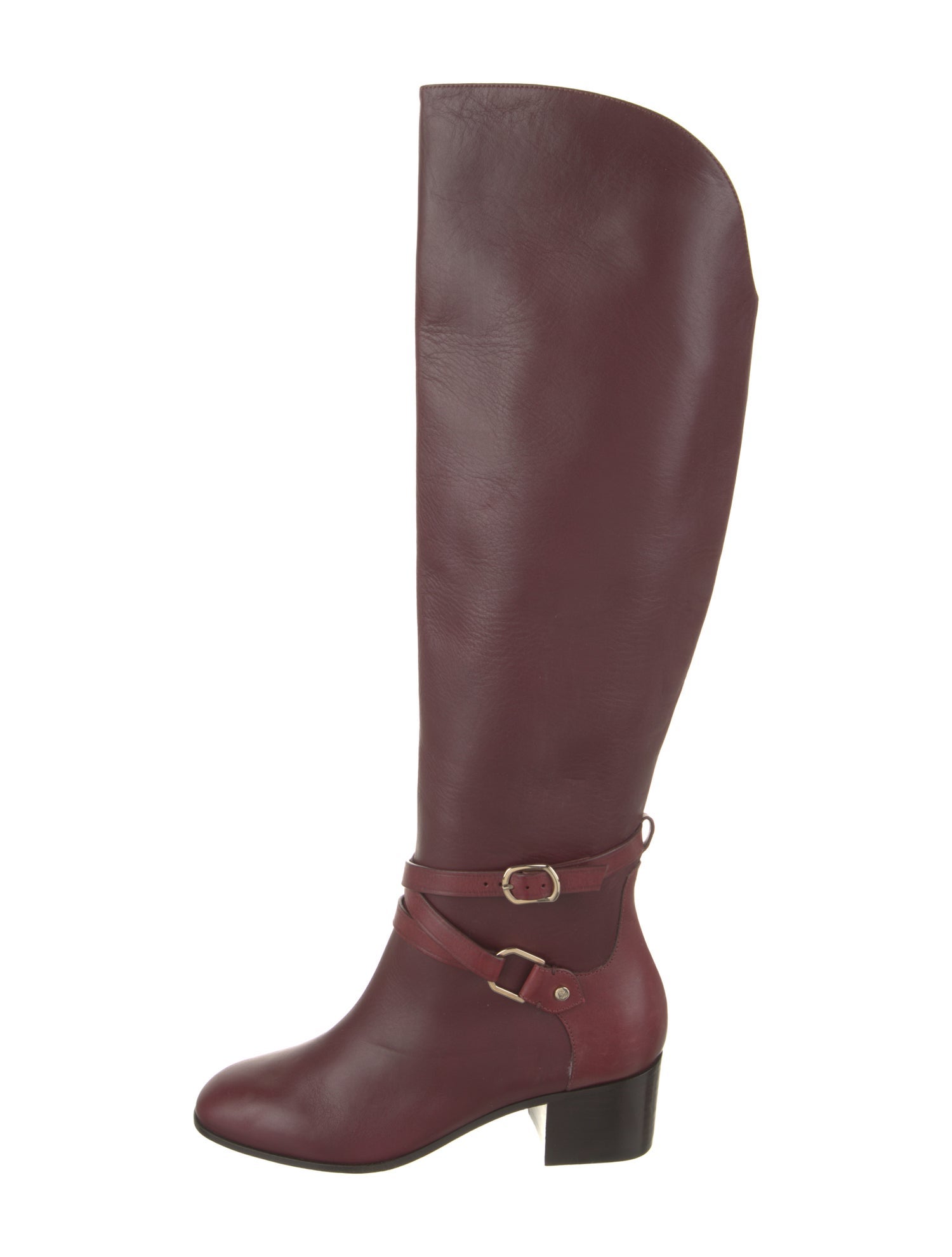 Jimmy Choo Leather Riding Boots