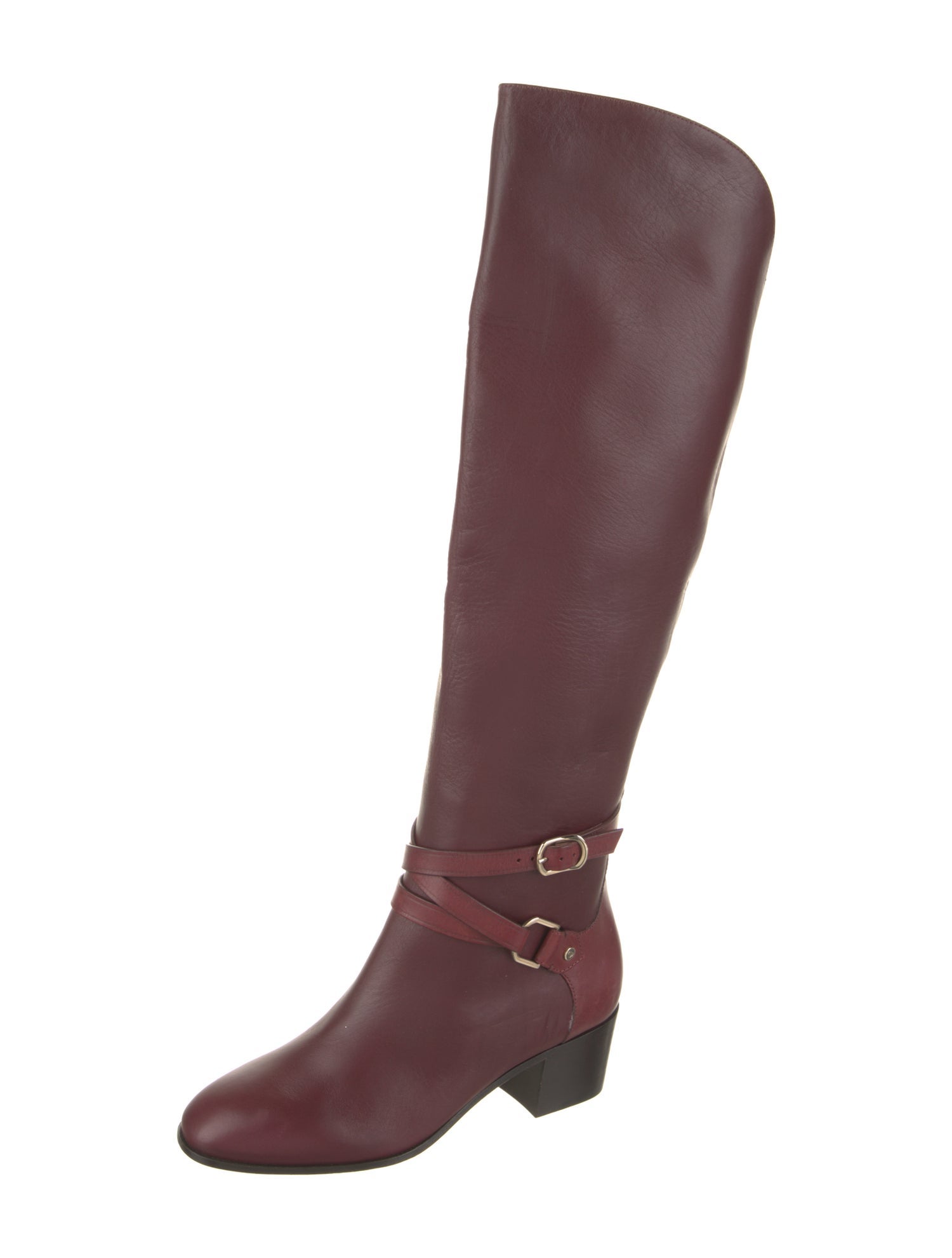 Jimmy Choo Leather Riding Boots