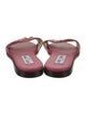Jimmy Choo Leather Slides