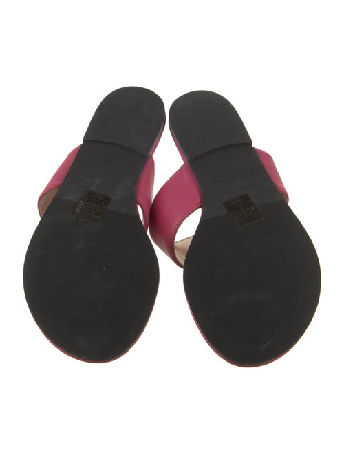 Jimmy Choo Leather Flip Flops