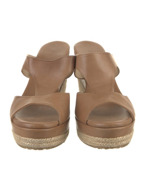 Jimmy Choo Leather Espadrilles