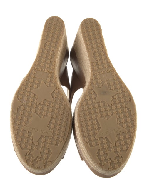 Jimmy Choo Leather Espadrilles