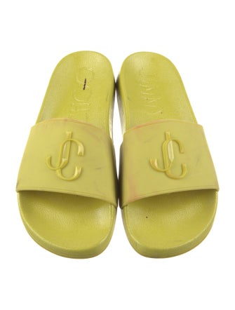 Jimmy Choo Rubber Slides