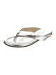 Jimmy Choo Leather Flip Flops