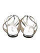 Jimmy Choo Leather Flip Flops
