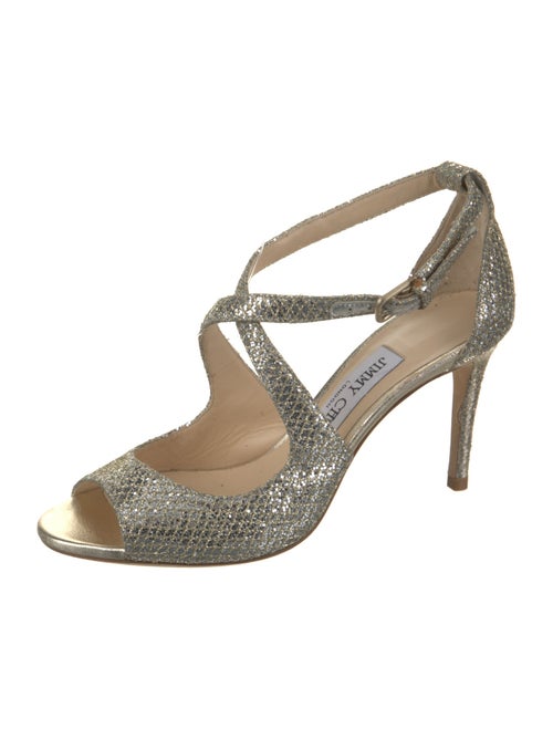 Jimmy Choo Glitter Sandals