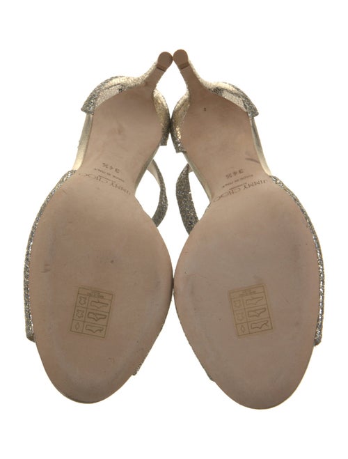 Jimmy Choo Glitter Sandals