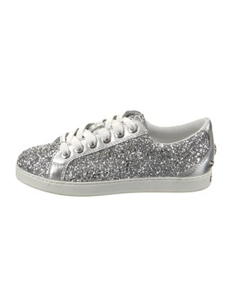 Jimmy Choo Glitter Sneakers