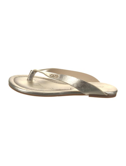 Jimmy Choo Leather Flip Flops