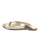 Jimmy Choo Leather Flip Flops