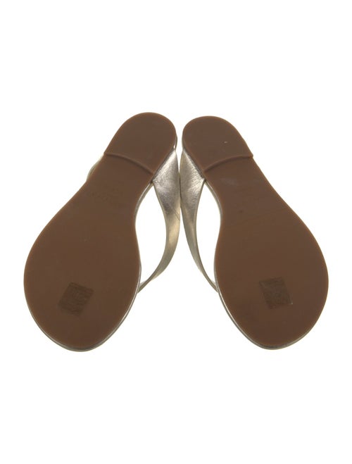 Jimmy Choo Leather Flip Flops