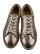 Jimmy Choo Leather Studded Accents Sneakers