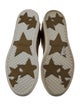 Jimmy Choo Leather Studded Accents Sneakers