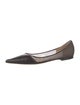Jimmy Choo Leather Printed Ballet Flats
