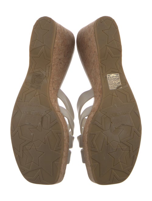 Jimmy Choo Leather Slides