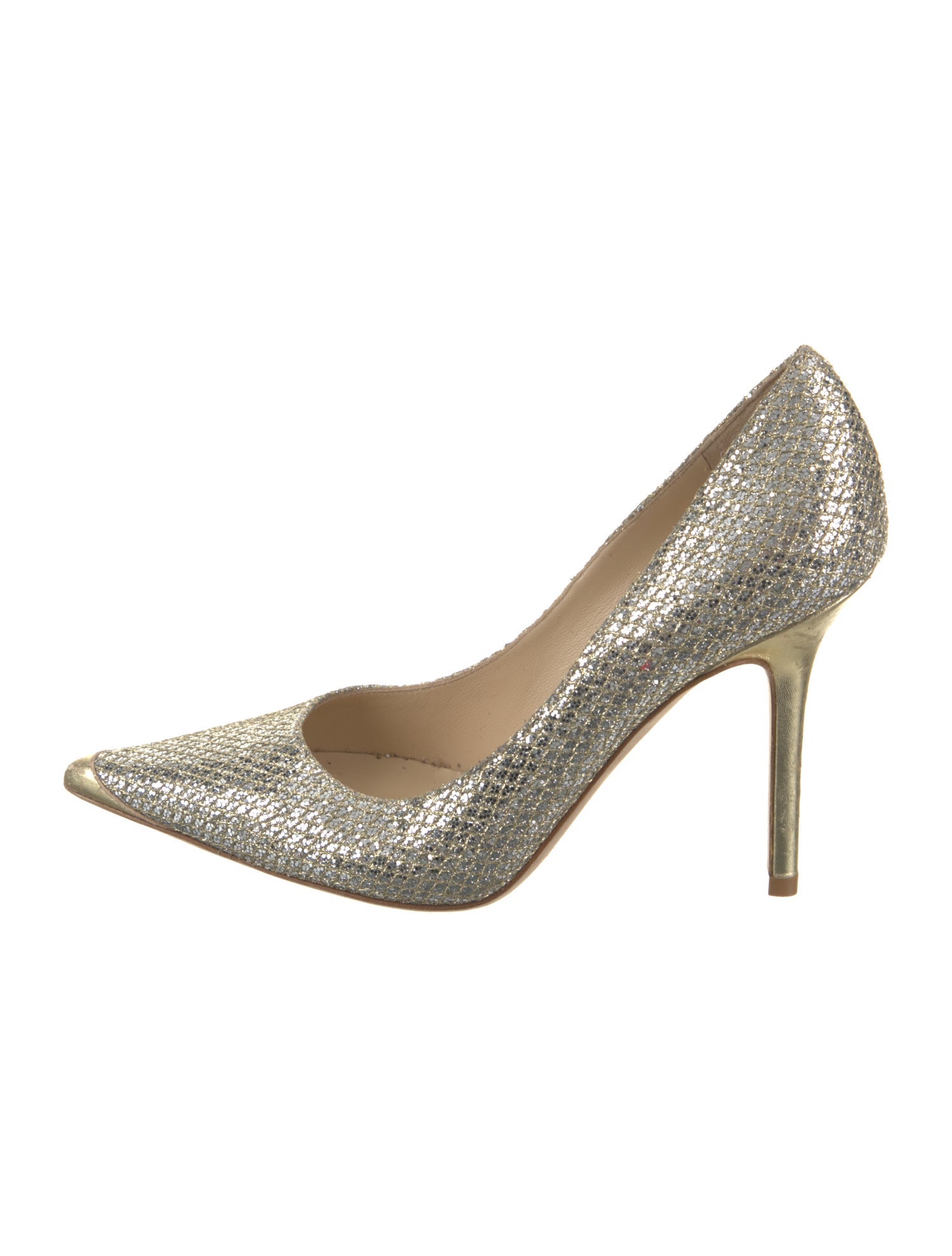 Jimmy Choo Glitter Pumps