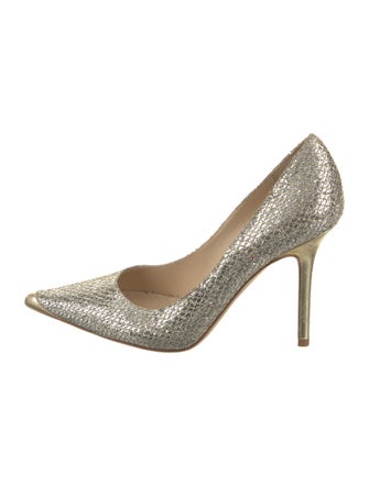Jimmy Choo Glitter Pumps