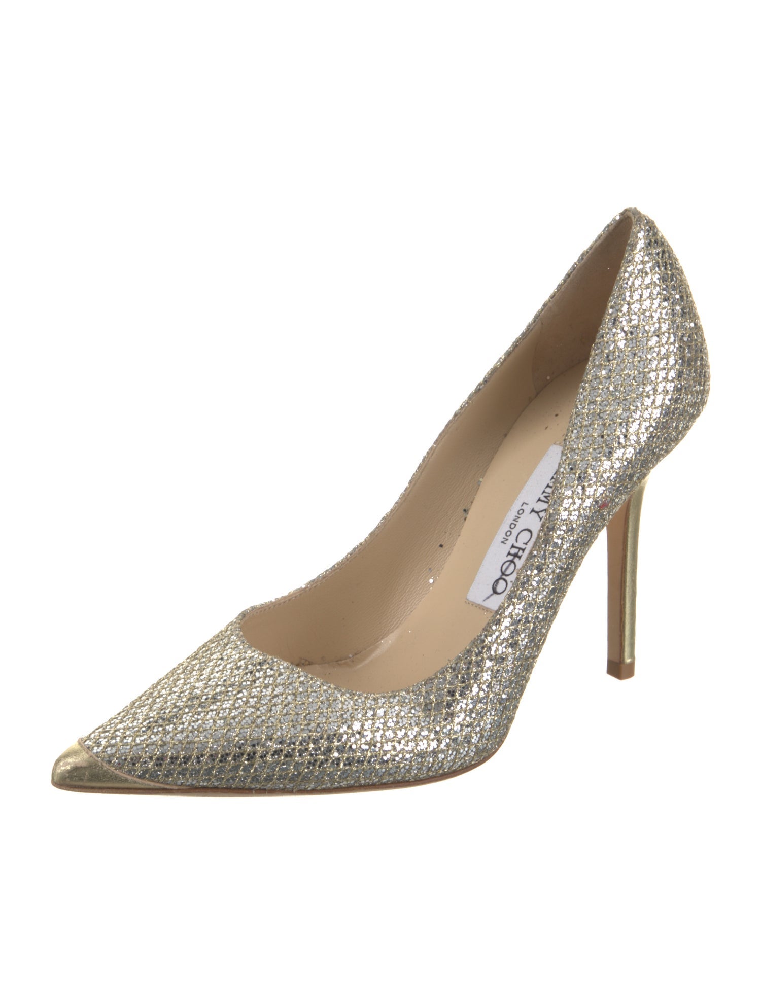 Jimmy Choo Glitter Pumps