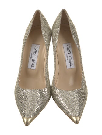 Jimmy Choo Glitter Pumps
