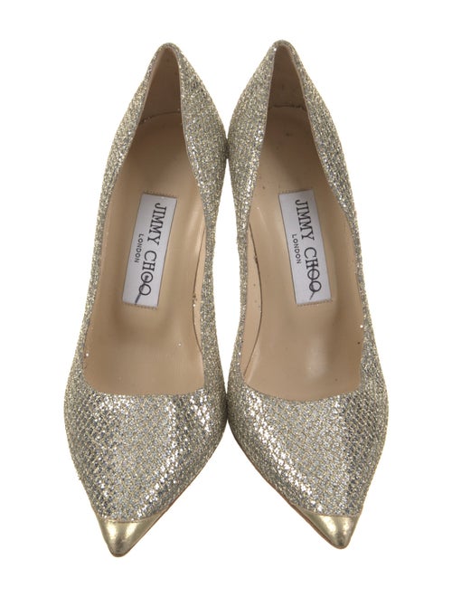 Jimmy Choo Glitter Pumps