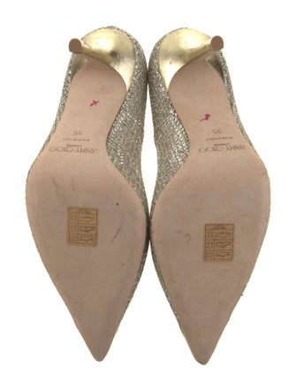 Jimmy Choo Glitter Pumps