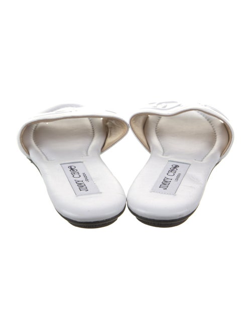 Jimmy Choo Leather Slides