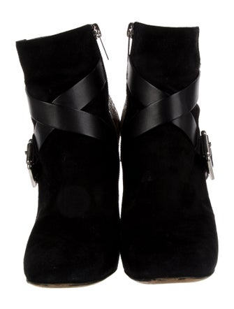 Jimmy Choo Suede Animal Print Pumps