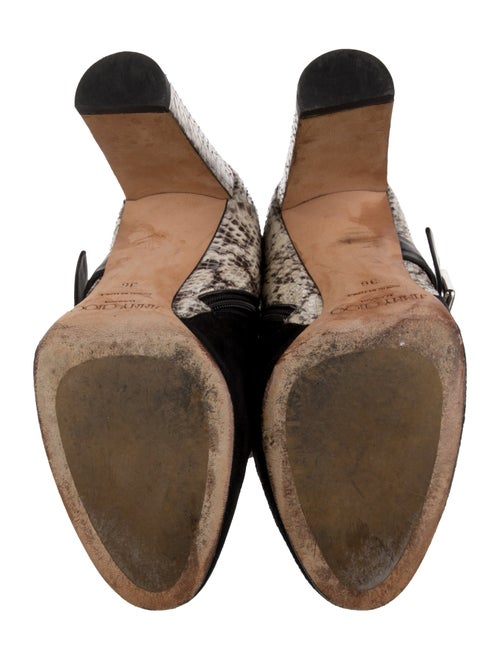 Jimmy Choo Suede Animal Print Pumps