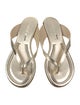 Jimmy Choo Leather Flip Flops
