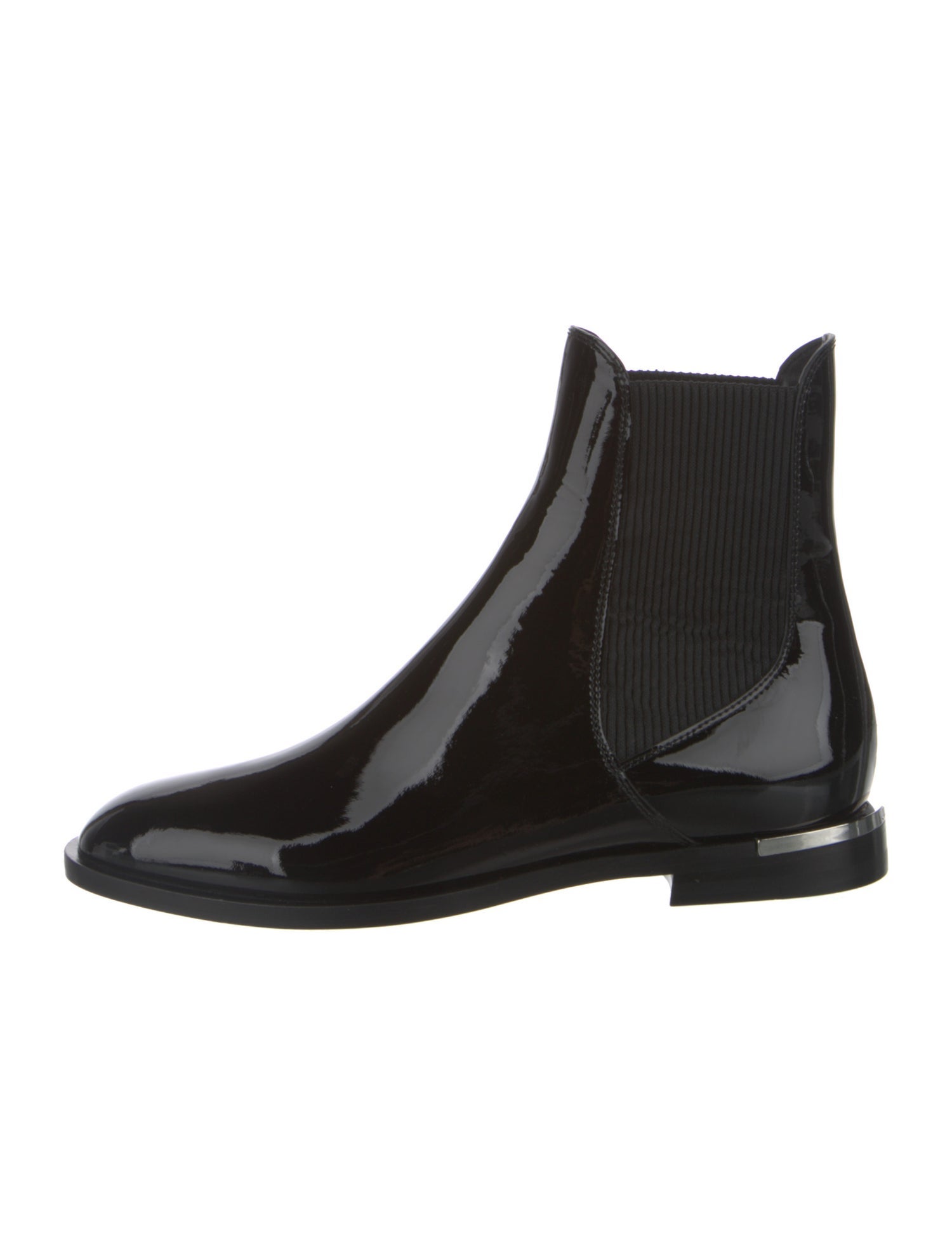 Jimmy Choo Patent Leather Chelsea Boots