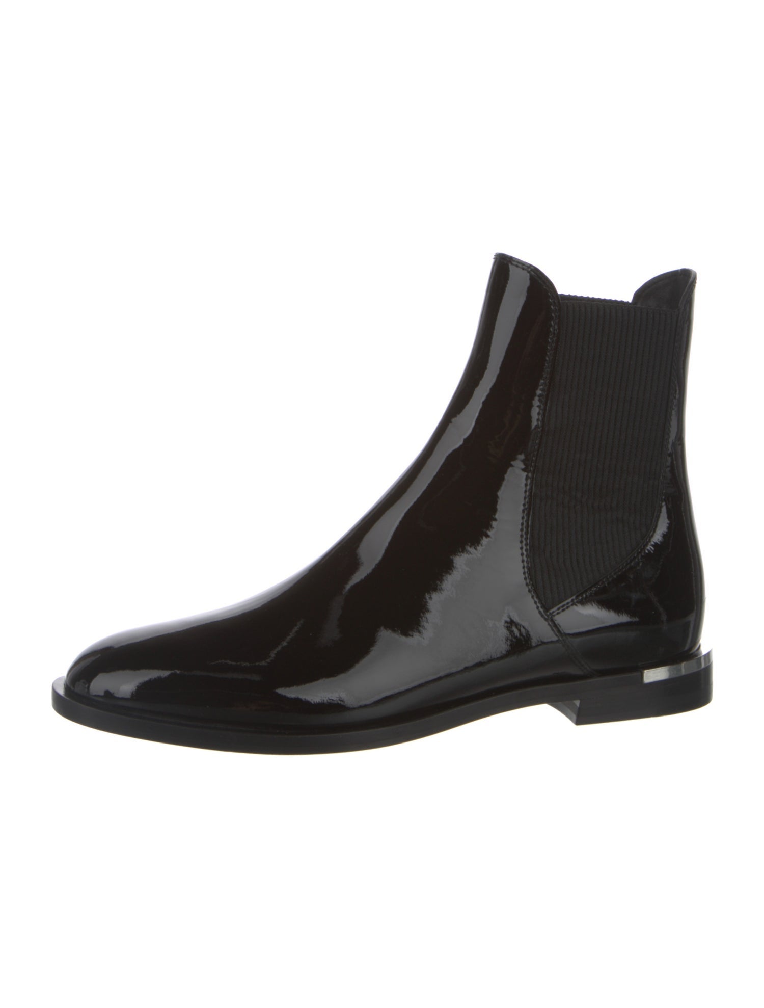 Jimmy Choo Patent Leather Chelsea Boots