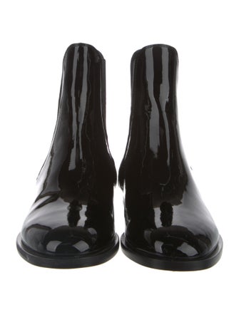 Jimmy Choo Patent Leather Chelsea Boots