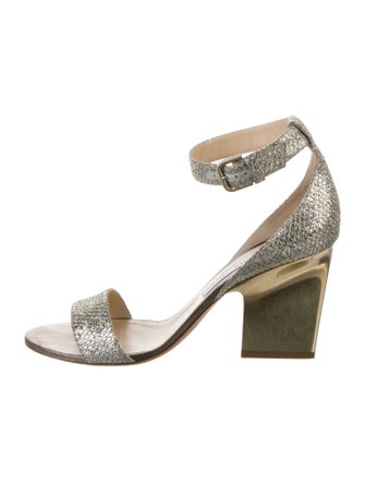 Jimmy Choo Glitter Sandals
